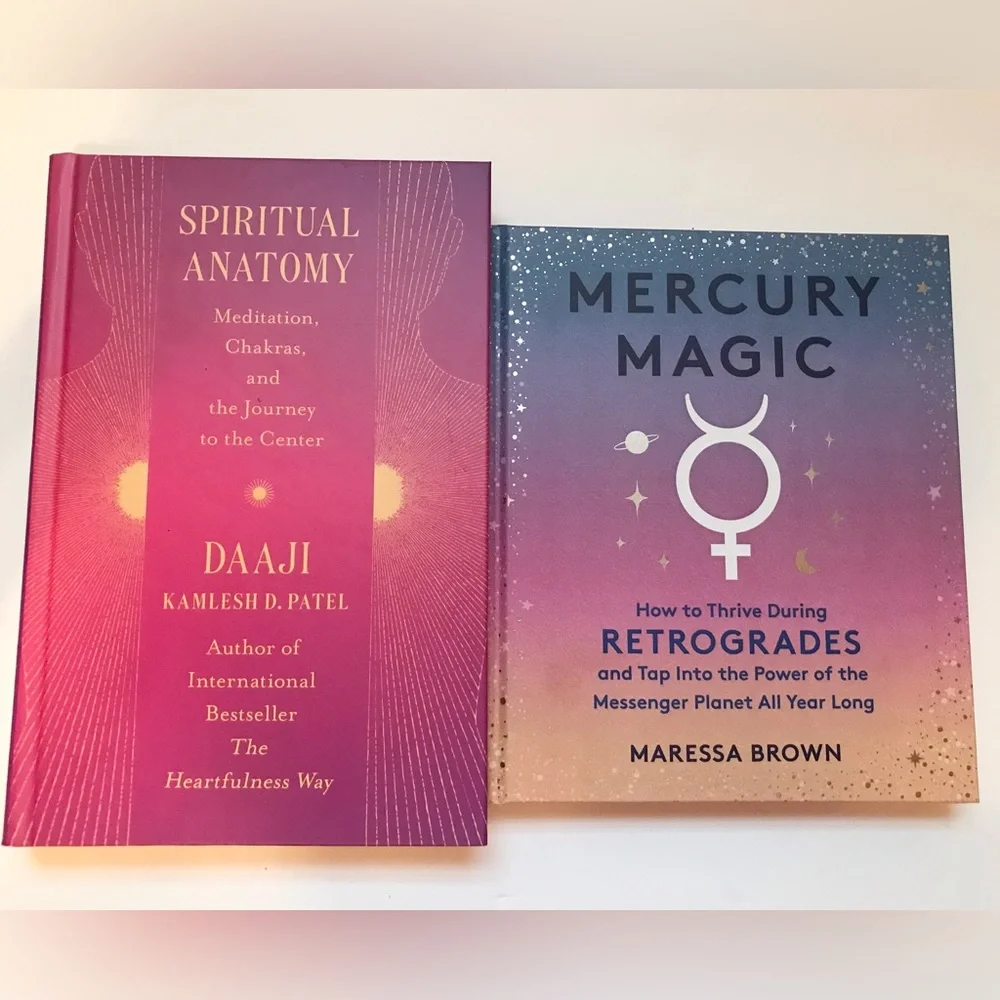 Spiritual Anatomy Mercury magic bundle set hard cover Books